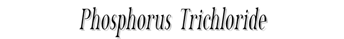 Phosphorus Trichloride font